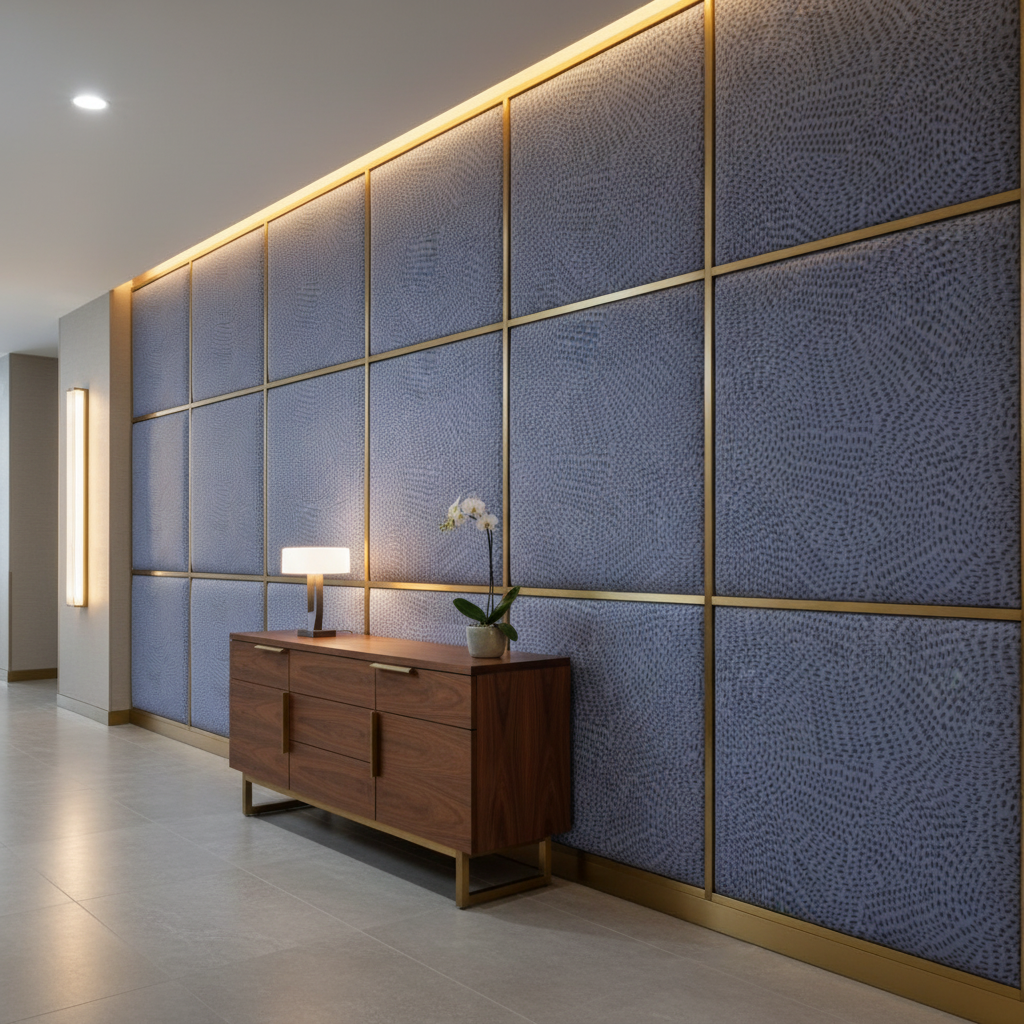 Aster - Aster Layered Polyurethane Upholstered Wall Panel | Architectural Fabrics