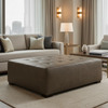 Kralendijk - Abyss Upholstered Ottoman | Architectural Fabrics