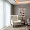 Puerto Plata - Snow Upholstered Chair | Architectural Fabrics