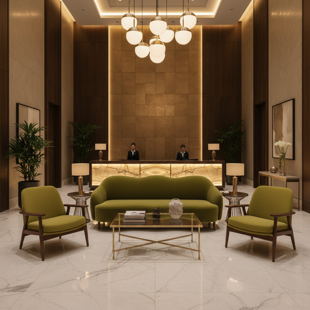 Bedford Zest Upholstered Sofa | Architectural Fabrics