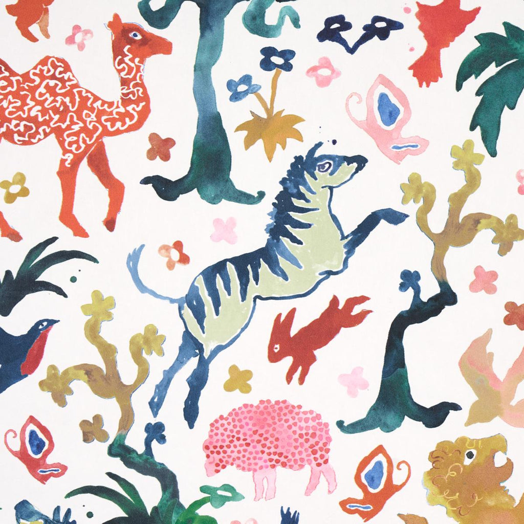 Beasts - Multi On Ivory - Image 3