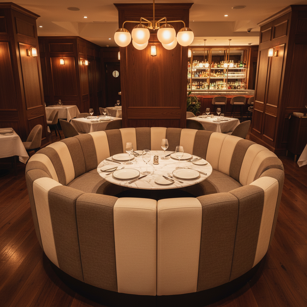 Dale City Definitive Upholstered Banquette | Architectural Fabrics