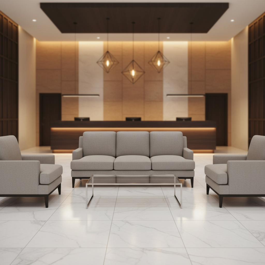 Peter Island - Moonstone Upholstered Sofa | Architectural Fabrics