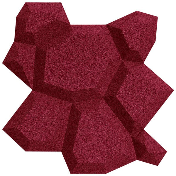 Beehive Burgundy | Hollywood Wallcoverings