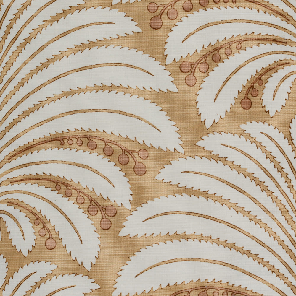 Palm Garden, Beige / Hazelnut / Brown on Light Tint