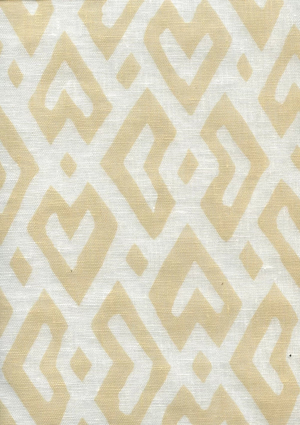 Beige on Oyster Linen Sheer Wallcoverings | Alan Campbell