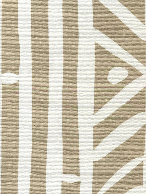 Beige on White Wallcoverings | Alan Campbell