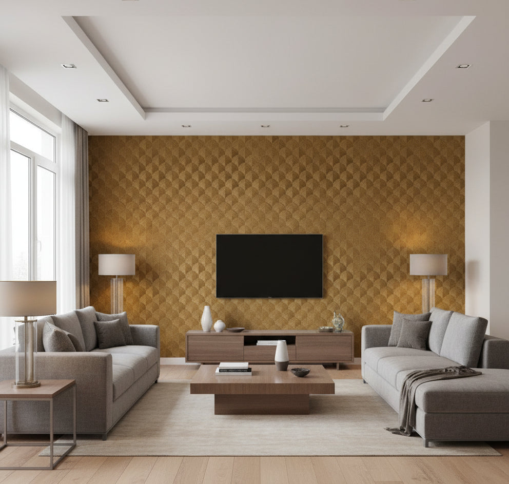 Bel Air Scallop Sisal | Philiipe Romano - living room room setting
