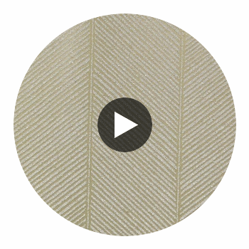 Bella Calabria Mica Chevron Herringbone | Phillipe Romano Circular Swatch | DW