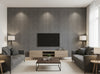 Bella Calabria Mica Chevron Herringbone | Phillipe Romano - living room room setting