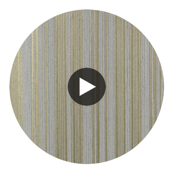 Bella Catania Chenille Fabric Stripe | Phillipe Romano Circular Swatch | DW