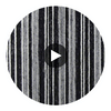 Bella Catania Chenille Fabric Stripe | Phillipe Romano Circular Swatch | DW