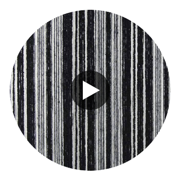Bella Catania Chenille Fabric Stripe | Phillipe Romano Circular Swatch | DW