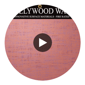 Bella Cocaba Durable Vinyl | Hollywood Wallcoverings Circular Swatch | Hollywood Wallcoverings
