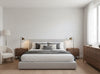 Bella Emilia Wavy Modern Mica | Phillipe Romano - bedroom room setting