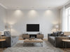Bella Emilia Wavy Modern Mica | Phillipe Romano - living room room setting