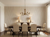 Bella Emilia Wavy Modern Mica | Phillipe Romano - dining room room setting