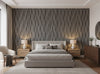 Bella Emilia Wavy Modern Mica | Phillipe Romano - bedroom room setting