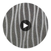 Bella Emilia Wavy Modern Mica | Phillipe Romano Circular Swatch | DW