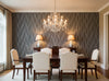 Bella Emilia Wavy Modern Mica | Phillipe Romano - dining room room setting