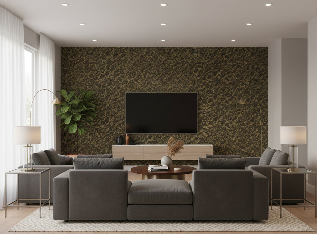 Bella Genoa Cork Print | Phillipe Romano - living room room setting