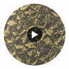 Bella Genoa Cork Print | Phillipe Romano Circular Swatch | DW