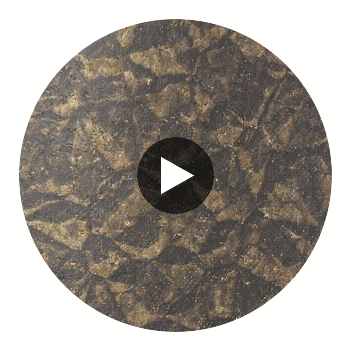 Bella Genoa Cork Print | Phillipe Romano Circular Swatch | DW