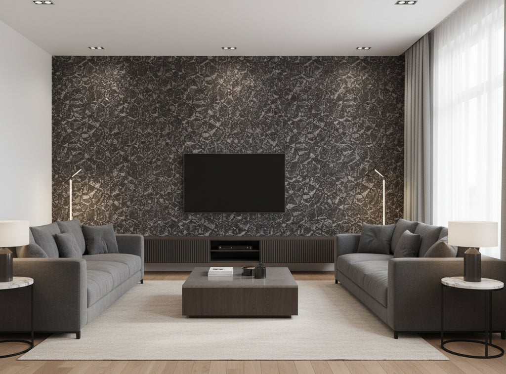 Bella Genoa Cork Print | Phillipe Romano - living room room setting