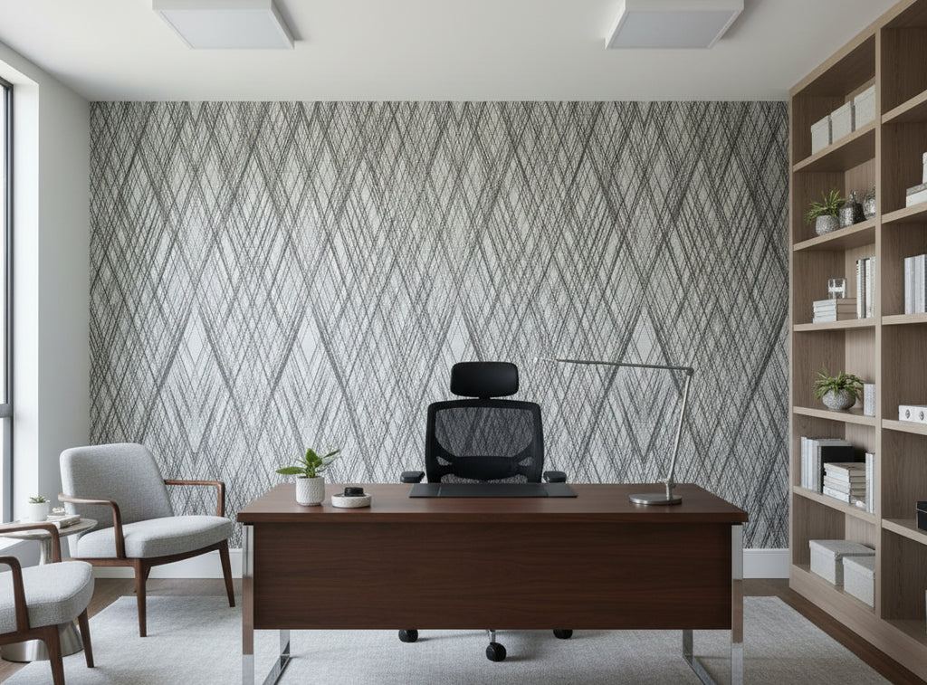 Bella Messina Diamond Metallic - office room setting
