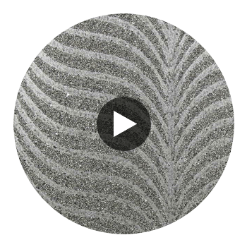 Bella Milano Modern Mica | Phillipe Romano Circular Swatch | DW