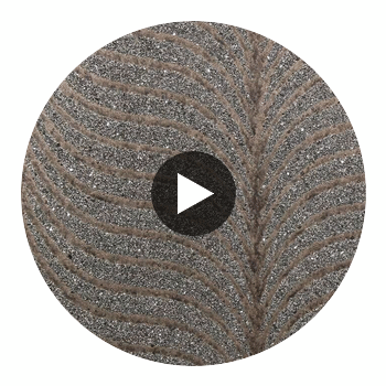 Bella Milano Modern Mica | Phillipe Romano Circular Swatch | DW