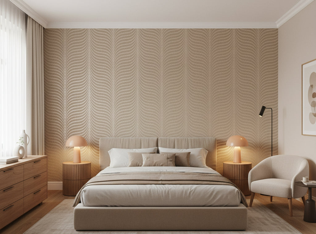 Bella Milano Modern Mica | Phillipe Romano - bedroom room setting
