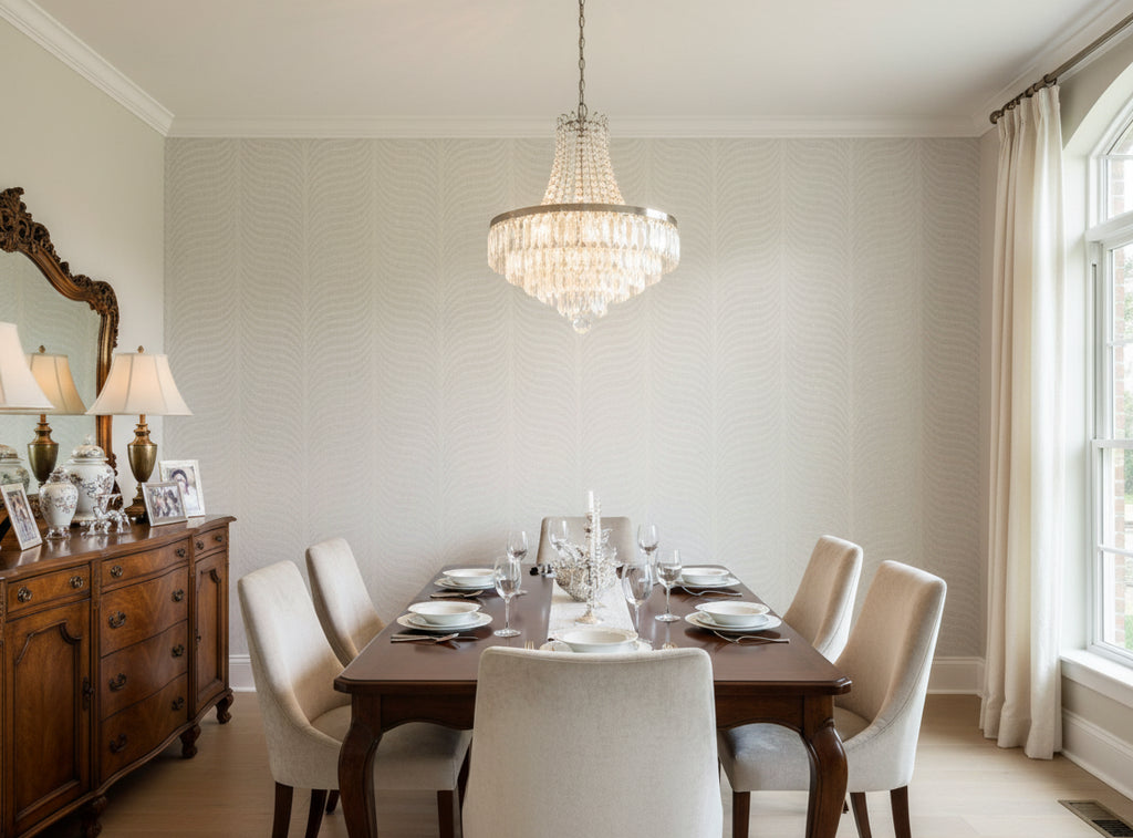 Bella Milano Modern Mica | Phillipe Romano - dining room room setting