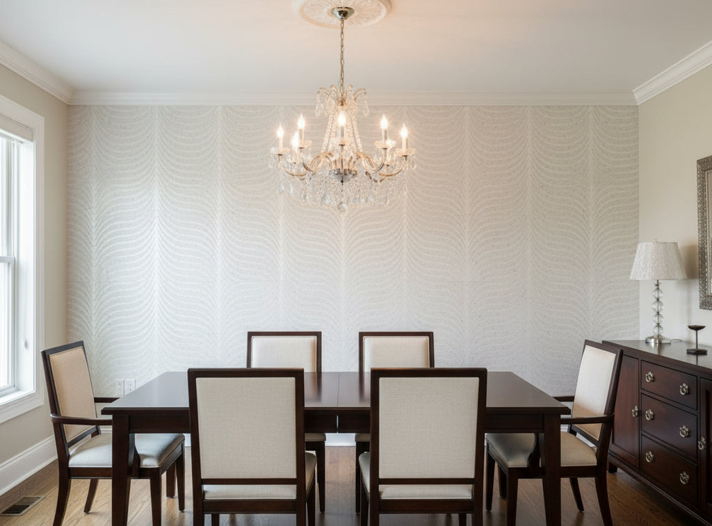 Bella Milano Modern Mica | Phillipe Romano - dining room room setting