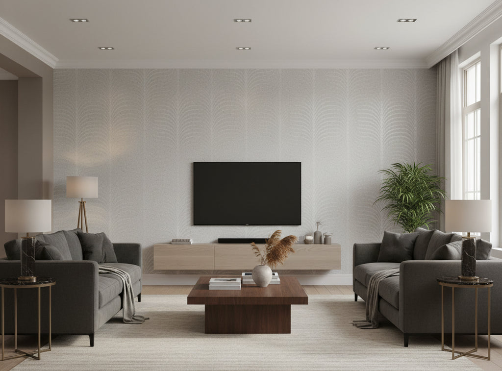 Bella Milano Modern Mica | Phillipe Romano - living room room setting