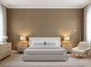 Bella Napoli Modern Lattice Mica | Phillipe Romano - bedroom room setting