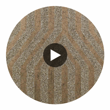 Bella Napoli Modern Lattice Mica | Phillipe Romano Circular Swatch | DW