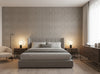 Bella Napoli Modern Lattice Mica | Phillipe Romano - bedroom room setting