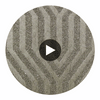 Bella Napoli Modern Lattice Mica | Phillipe Romano Circular Swatch | DW