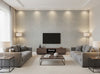 Bella Napoli Modern Lattice Mica | Phillipe Romano - living room room setting
