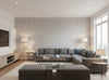Bella Napoli Modern Lattice Mica | Phillipe Romano - living room room setting