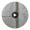 Bella Palermo Metallic Stone Slab Print on Cork | Phillipe Romano Circular Swatch | DW