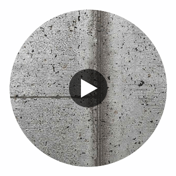 Bella Palermo Metallic Stone Slab Print on Cork | Phillipe Romano Circular Swatch | DW