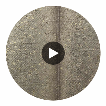 Bella Palermo Metallic Stone Slab Print on Cork | Phillipe Romano Circular Swatch | DW