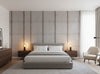 Bella Palermo Metallic Stone Slab Print on Cork | Phillipe Romano - bedroom room setting