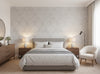 Bella Parma Modern Metal Cork Print | Phillipe Romano - bedroom room setting