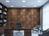 Bella Parma Modern Metal Cork Print | Phillipe Romano - office room setting