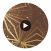Bella Parma Modern Metal Cork Print | Phillipe Romano Circular Swatch | DW