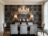 Bella Parma Modern Metal Cork Print | Phillipe Romano - dining room room setting