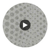 Bella Prato Metallic Modern Dots on Cork | Phillipe Romano Circular Swatch | DW